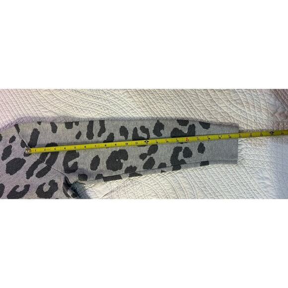 Daily Ritual Sweater/ Leopard Print Sweater Large - Picture 5 of 5